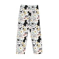 thumbnail image 5 of Xecao Funny Puppy Men's Straight Lounge Pajama Pants: The Ultimate in Comfortable Sleepwear, 5 of 9