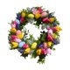 thumbnail image 5 of Guirnalda de huevos de Pascua, decoraciones para puerta de entrada de Pascua, coronas artificiales de Pascua, guirnalda de hojas artificiales p, 5 of 7