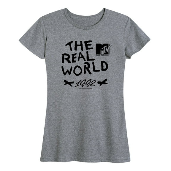 MTV - The Real World 1992 - Women's Short Sleeve Graphic T-Shirt