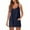 Navy, variant on Summer Beach Dresses for Womens 2025 Plus Size Fashion V-Neck Sleeveless Solid Pockets Pullover Dress