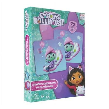 Gabby's Dollhouse Memory Match Game