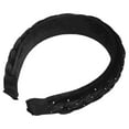 thumbnail image 7 of Unique Bargains 1 Pcs Velvet Twist Braid Headband Fashion Hairband for Woman Non Slip Black, 7 of 7