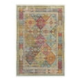 thumbnail image 2 of Unique Loom Baracoa Collection Area Rug - Marta (7' x 10' Rectangle Multi/Burgundy), 2 of 6