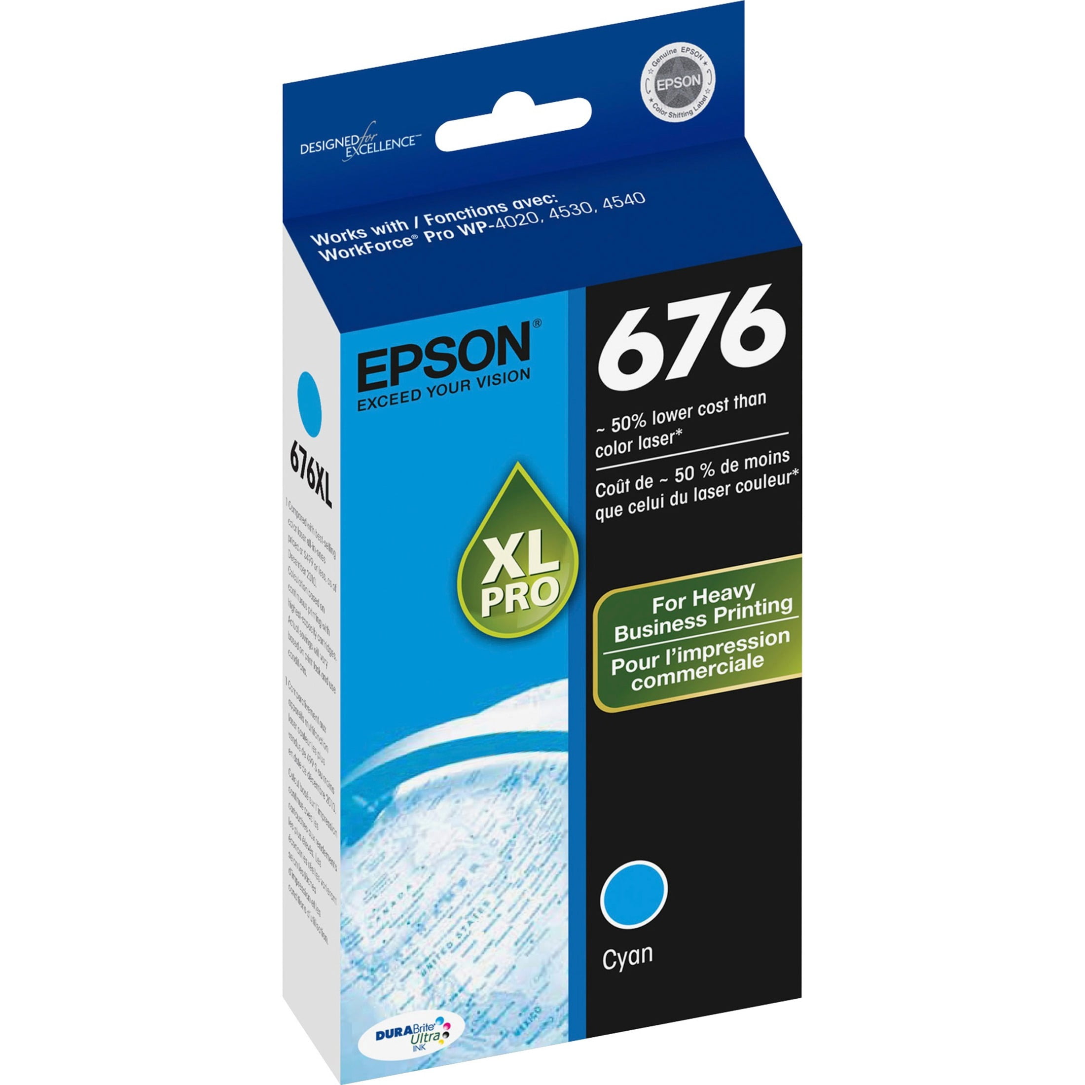 Epson, EPST676XL120S, DuraBrite Ultra 