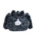 thumbnail image 5 of Bolso de gato de peluche, lindo bolso de mano, bolso de gran capacidad, nuevo 2025, lindo bolso de mensajero de hombro con personalidad, 5 of 5