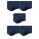 thumbnail image 1 of Moyic Alfombrilla de secado rápido con absorción de agua excepcional Exquisita fibra artesanal Chenille Baño Azul marino 17 * 24 pulgadas Type2 NO2, 1 of 6