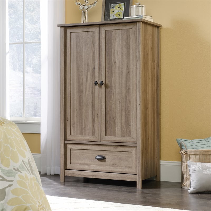 Sauder County Line Armoire in Salt Oak Walmart Canada