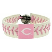 Cincinnati Reds Bracelet Baseball Pink
