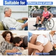 thumbnail image 6 of Sock Aids for Putting on Socks, Wide Sock Aid, Sock Aid Device for Seniors, Disabled, Pregnant, Sock Helper Aid Tool Easy On and Off, Sock Assistant Device Bending, Soft Sock Puller Aid, 6 of 7