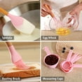 thumbnail image 4 of Juego de utensilios de cocina de silicona Hecef 32 piezas resistente al calor 446 °F sin BPA, 4 of 7