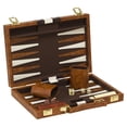 thumbnail image 2 of CHH Brown & White Backgammon, 2 of 4