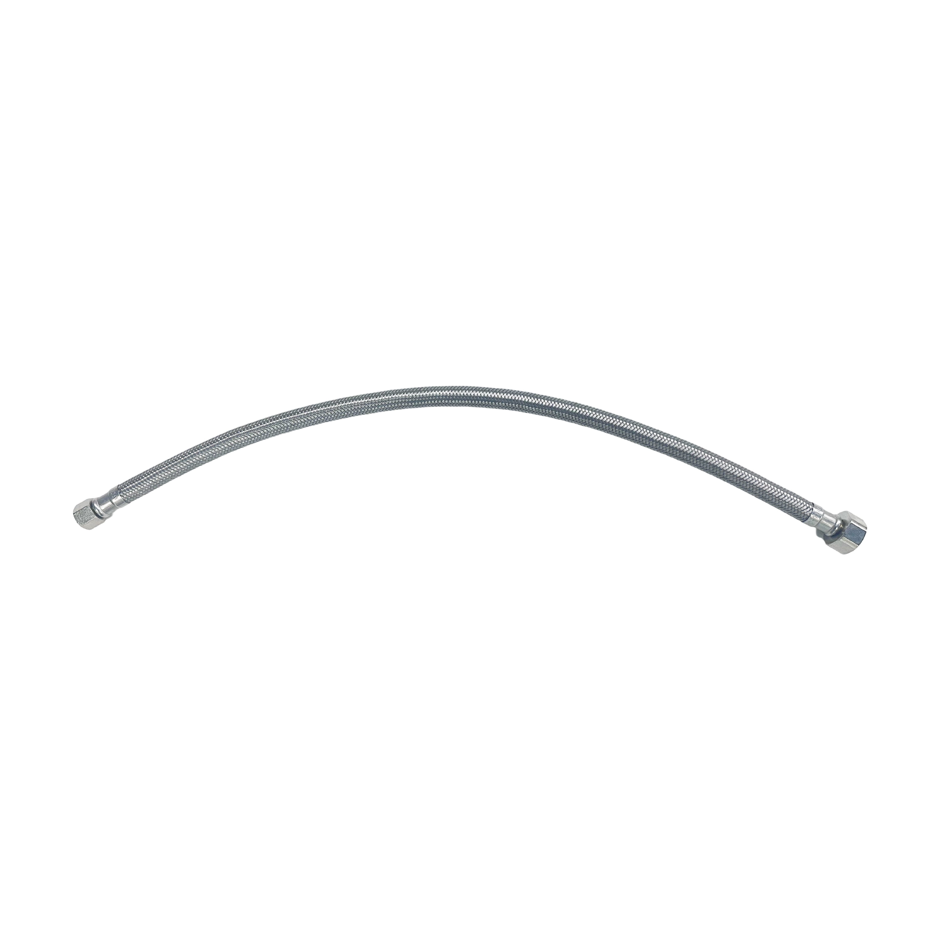 Mainstay 20" Braided Stainless Steel Water Supply Line, Durable, Leak-Proof, Kitchen and Bath