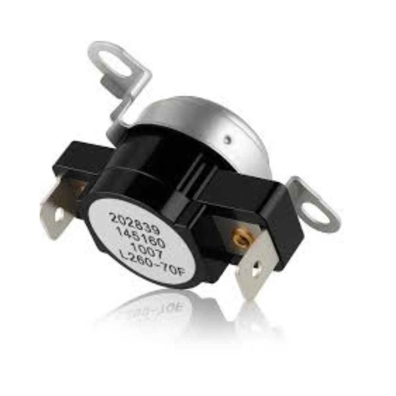 3204267 Dryer Flush Mount L260 Thermostat Replacement for Electrolux 145160 4-Pack