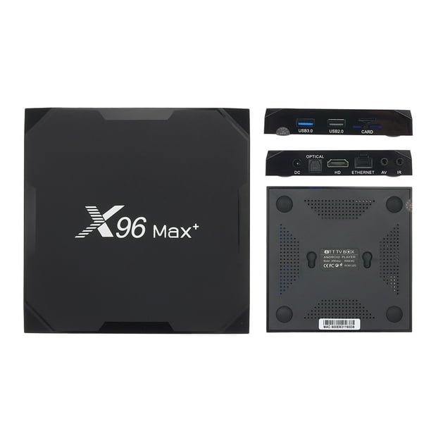 X96 Max Plus TV Box S905X3 Quad-core 64-bit Chipset CPU - Walmart.ca