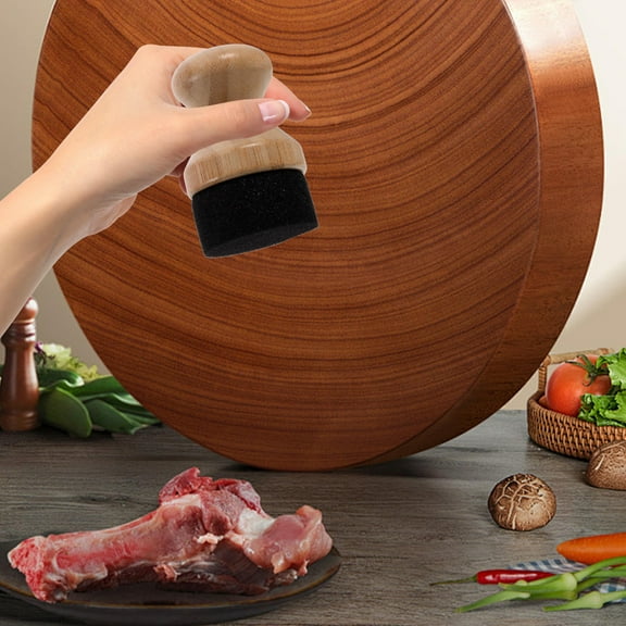 Raindrops  Finish Boos Cutting Board Oil Wax Applicator Work