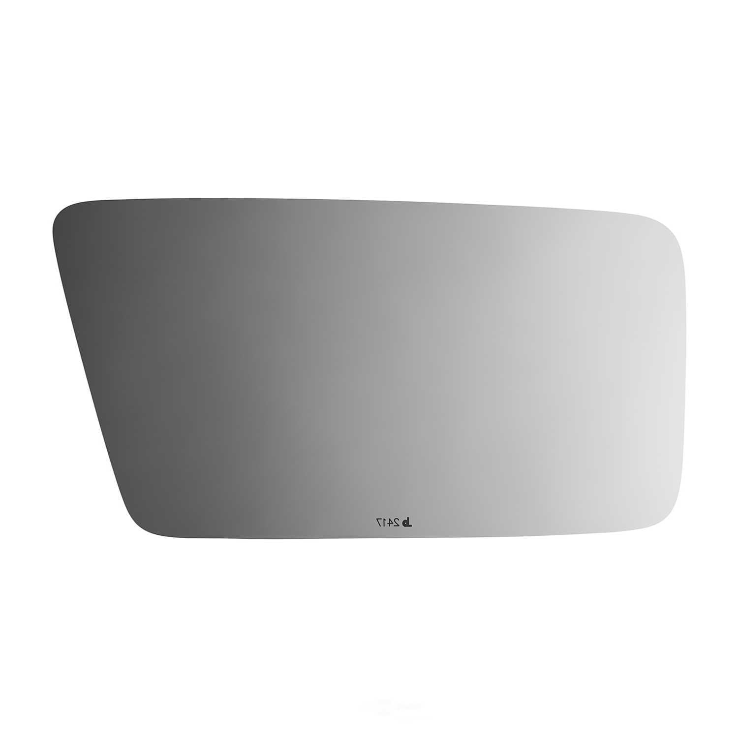 Burco Side View Mirror Replacement Glass - Clear Glass - 2417