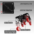 thumbnail image 3 of Heavy Duty Furniture Dolly with 5 Wheels, Carbon Steel Panel Lifter for Moving Appliances and Sofas, 3 of 6