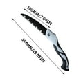 thumbnail image 3 of Carbon Steel Folding Saw, Outdoor Portable Hand Saw, Rugged Blade Hand Saw, Best for Camping, Gardening, Cutting Wood, PVC, Bone, Pruning Saw with Ergonomic Non-Slip (12.2 Inch), 3 of 5