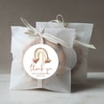 thumbnail image 3 of 80Pcs 2" Round Boho Rainbow Birthday Favor Stickers Thank You For Celebrating with Us, 3 of 5