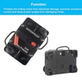 thumbnail image 2 of Circuit Breaker with Manual Reset Button Switch, Waterproof Car Marine Trolling Motors Boat RV Manual Power Protect for Audio System Fuse, 12V-36V DC Reset Fuse Inverter Replace Fuses, 2 of 7