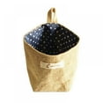 thumbnail image 1 of Storage Baskets Cotton Lining Hanging Bags Storage Box Jute Art Home Decor Sundries Basket Mini Desktop Storage Hanging Bags Organizer, 1 of 6