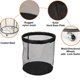 thumbnail image 4 of Ball Storage Cart Ball Storage Bin Ball Holder Sports Equipment Organizer for Indoor Outdoor Activities, 4 of 4