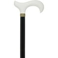 thumbnail image 6 of Derby Comfort Cane with Stained Ash Wood Handle, Black Beechwood Shaft | Derby Handle Walking Cane for Men and Women Sturdy Walking Stick, 6 of 9