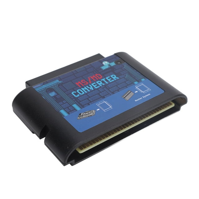 MS A MD Convertidor MD A MS Adaptador Lector De Tarjetas De Juego MS-MD Compatible Con , , , Mega Drive, Genesis
