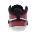 thumbnail image 3 of Nike Jordan 1 Crib Bootie Black/Black-Varsity Red-White  HJ9289-061 Toddler Size 4, 3 of 4