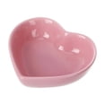 thumbnail image 2 of Anti-Tip Heart Shape Ceramic Pet Feeder Dish, Small Animal Food Water Bowl for Hamster, Guinea Pig, Chinchilla, Ideal Cage Accessory for Daily Feeding and Habitat Decoration, 2 of 6