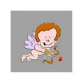 thumbnail image 1 of Wallhogs Valentines Cupid I Cutout Wall Decal, 1 of 2