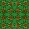 thumbnail image 1 of Ahgly Company Machine Washable Indoor Square Transitional Dark Lime Green Area Rugs, 7' Square, 1 of 7