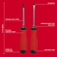 thumbnail image 4 of Hyper Tough 2-Piece Screwdriver Set with Dual Material Tri-Oval Comfort Grips, 4 of 10