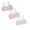 White 1PCS & Pink 1PCS & Grey 1PCS, variant on SHenli Sports Bra for Girls 10-16, Seamless Wireless Bralette with Adjustable Straps & Fixed Pads