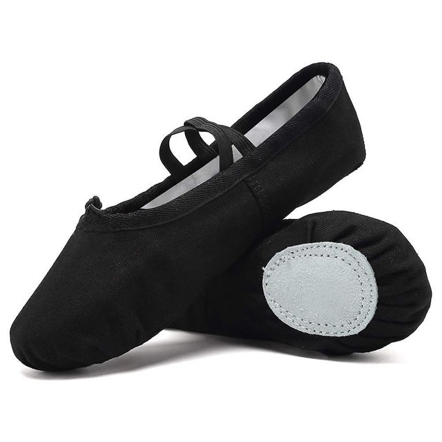 Zapatos de baile Zapatos de práctica de suela blanda para niños Zapatos de ballet profesionales