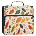 thumbnail image 5 of FORMRS Zipper Binder with Shoulder Strap 2-inch Ring 500 Sheet Capacity File Bag, Colorful Leaves, 5 of 5