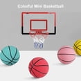 thumbnail image 3 of Rvidsgi Mini Basketball Toy Wear Resistant Ultra-high Elastic Eco-friendly Non-inflatable Rubber Small Ball Toy for Children, 3 of 8