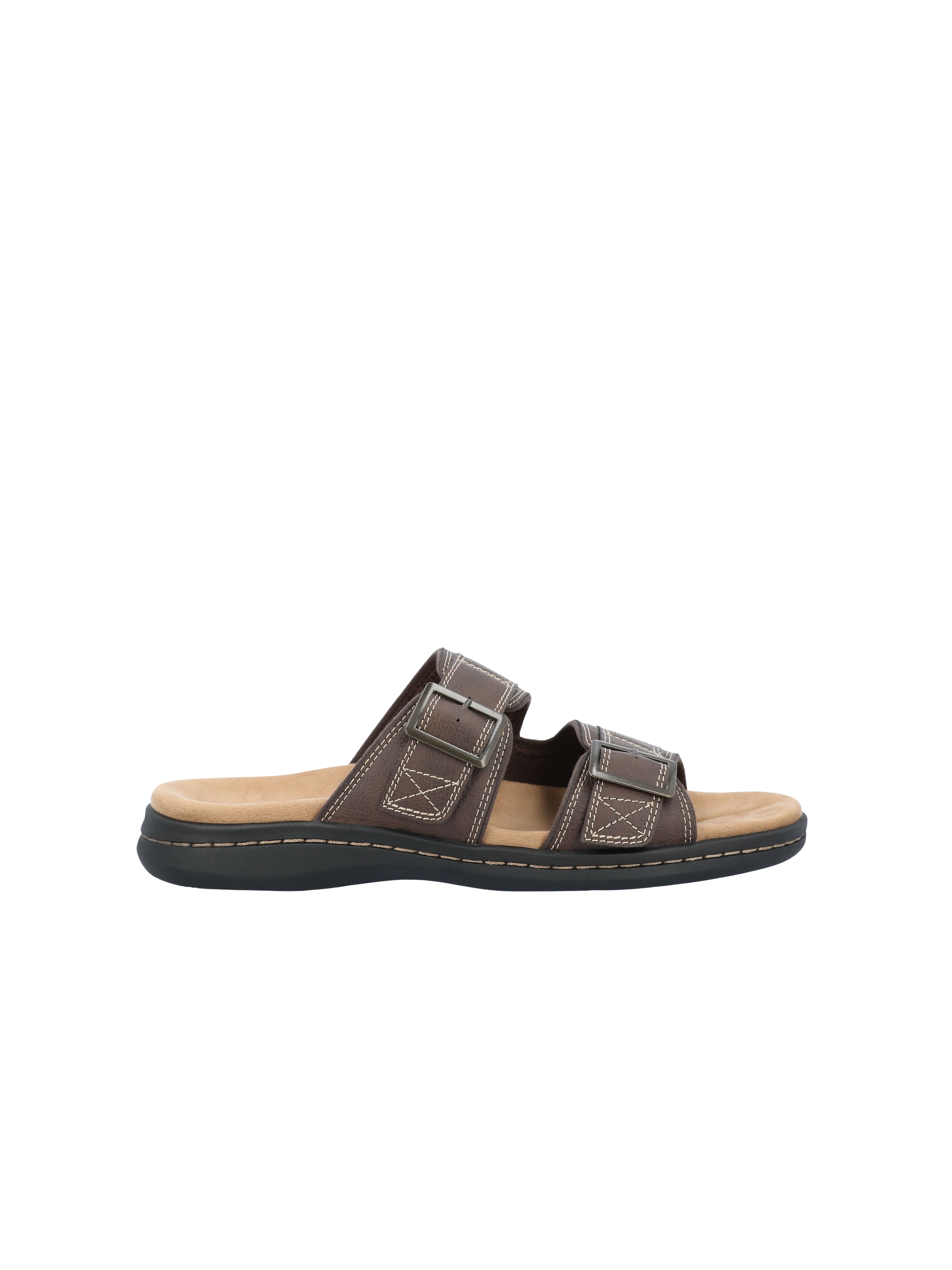 George Men's Marina Two Buckle Band Comfort Slide Sandals, Sizes XS-3XL