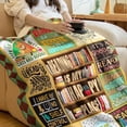 thumbnail image 2 of Book Lovers Gifts Blanket Gifts for Book Lovers Book Lover Gifts for Women Gifts for Readers Book Lovers Women Book Accessories Book Themed Gifts Librarian Gifts Blanket 60 * 50, 2 of 5