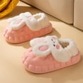thumbnail image 5 of AURIGATE Women Bunny Animal Slippers Cute Soft House Shoes Cozy Memory Foam Bedroom Slippers Rabbit Christmas Gifts Indoor Outdoor, 5 of 5
