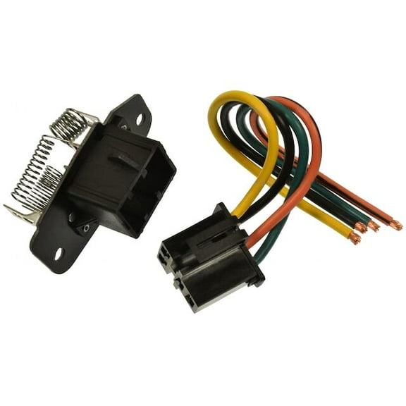 HVAC Blower Motor Resistor Kit - Compatible with 1975 - 2002 Ford E-250 Econoline 1976 1977 1978 1979 1980 1981 1982 1983 1984 1985 1986 1987 1988 1989 1990 1991 1992 1993 1994 1995 1996 1997