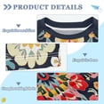 thumbnail image 2 of FORMRS Boys Rash Guard Short Sleeves Swim Shirt Quick Dry UPF 50+ Sun Protection, Sizes 3-12T, Colorful Floral Pattern, 2 of 6