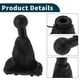 thumbnail image 4 of Perilla de cambio de transmisión manual Unique Bargains para Chevy Sail 2009-2015, perilla de palanca de cambios, cubierta de bota de palanca de cambios de plástico, 4 of 6