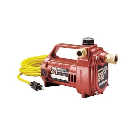 Liberty 331 1/2HP 115V Portable Transfer Pump with Garden Hose Connect