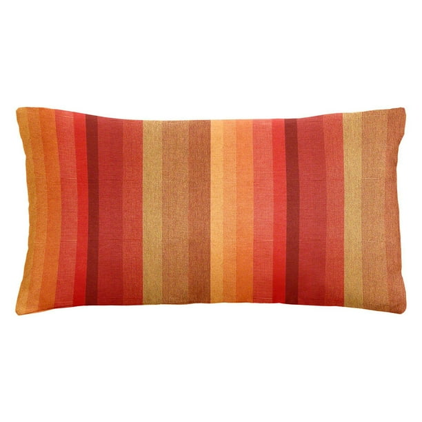 Cushion Source 20 x 12 in. Striped Sunbrella Indoor / Outdoor Lumbar
