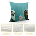 thumbnail image 4 of YINGXI  Throw Pillow Covers Cute Cartoon Kitten Cat Paws Foot Flat Prints Decorative Square Cushion Pillows Cover for Men Women for Couch and Bedroom Sofa 18x18in, 4 of 5