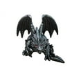 thumbnail image 2 of "Invictus" Crouching Winged Dragon Creeping Forward | DWK Collectible Black Dragon Series, 2 of 4