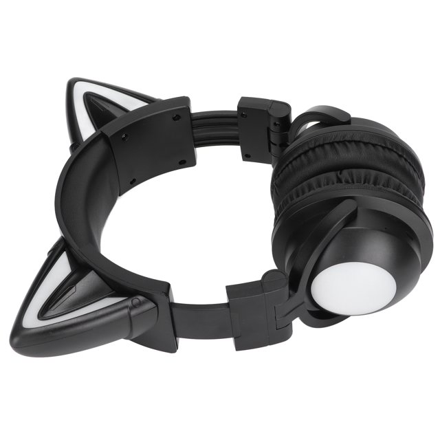 Cute Cat Headphones, Cat Ears Bluetooth Headset Curso En Línea Cute Para Smartphone