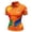 Orange(pickleball), variant on Pickleball Golf Polo Shirts for Women Workout Athletic Tennis Golf Polo Shirt Moisture-Wicking Collared Short Sleeve Colorful Graphic Womens Polos Gray M