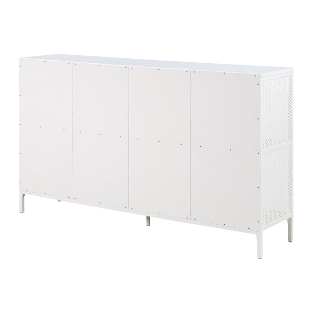 Ace 8 Cube Bookcase/Storage in White Engineered Wood